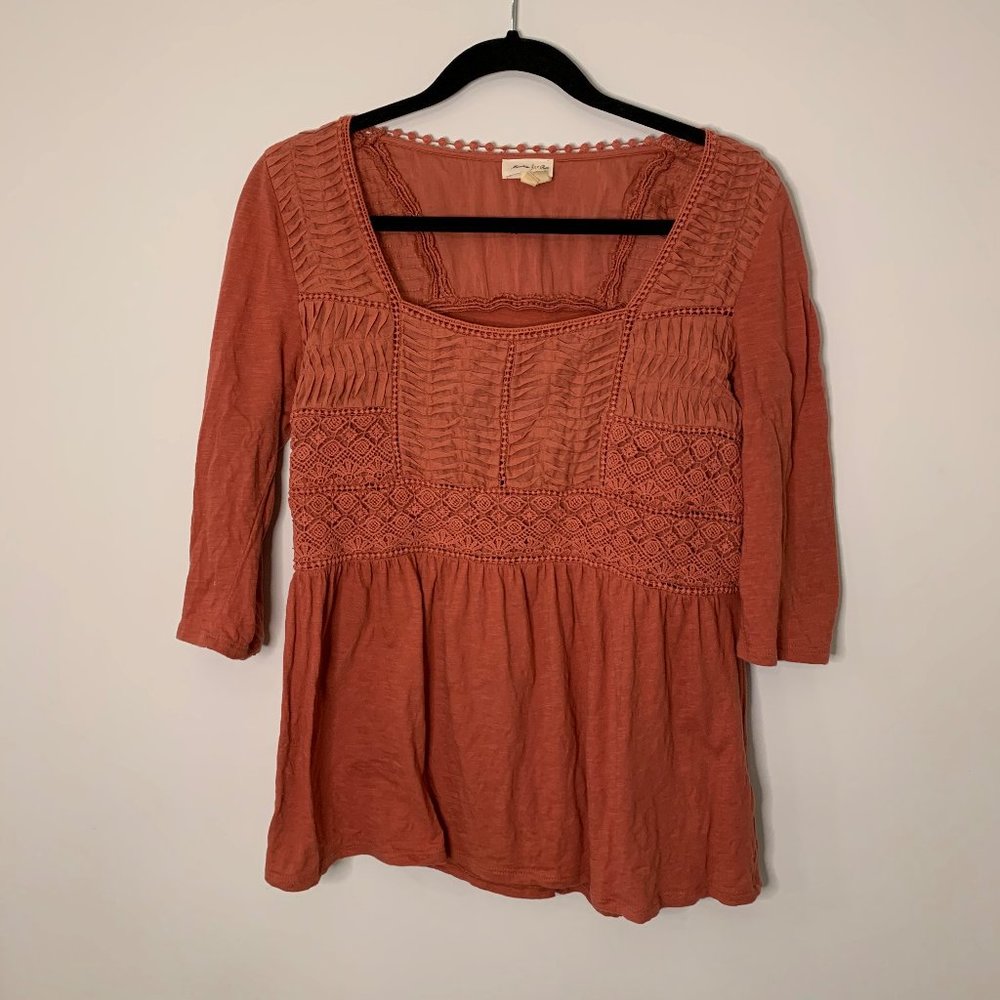 ANTHROPOLOGIE | Meadow Rue Peasant Top